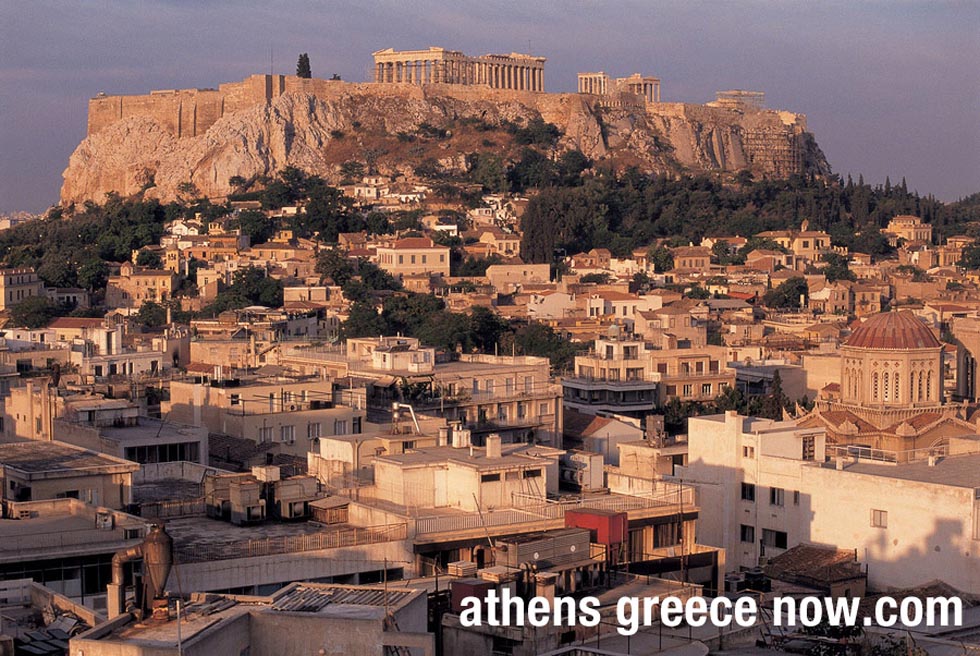 Acropolis and Parthenon Athens Greece