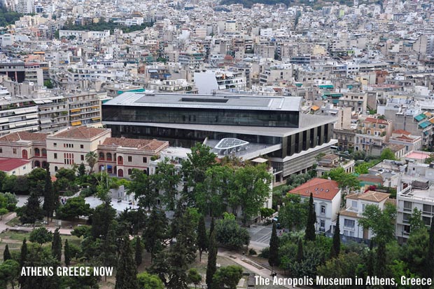 Acropolis Museum in Athens Greece