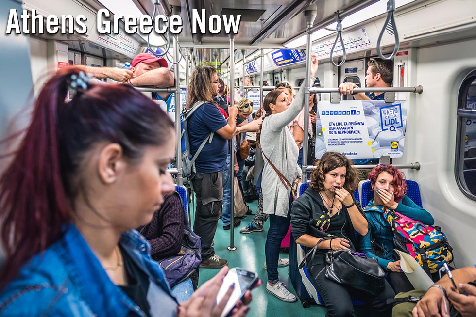 Subway Athens Greece