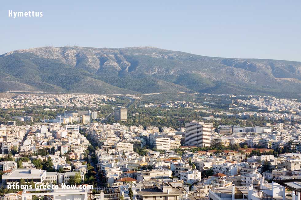 Hymettus Mountain Athens Greece