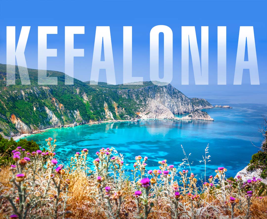 Kefalonia Island in Greece