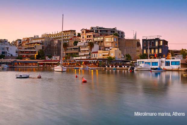 Mikrolimano marina, Athens