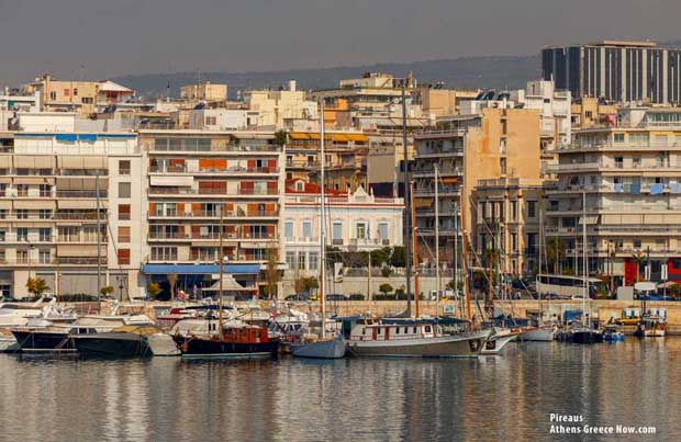 Pireaus Harbor Greece