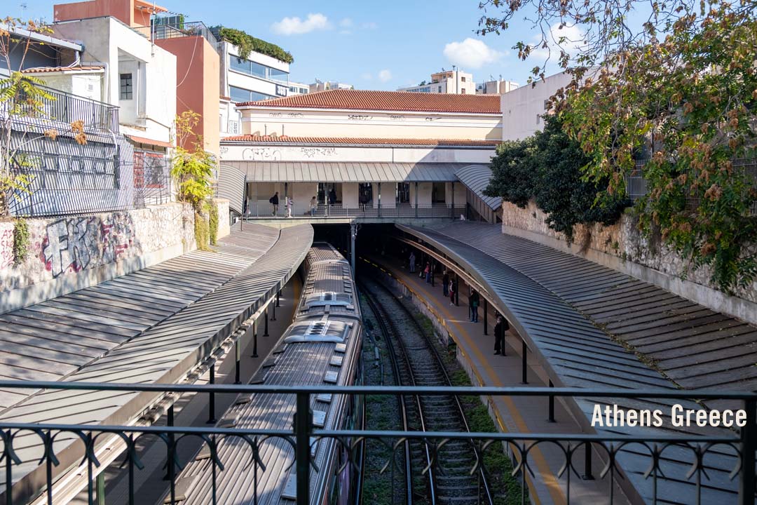 Subway Metro in Athens Greece