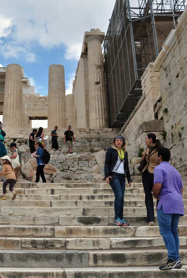 Entrance to the Acropolis called the Propylaea