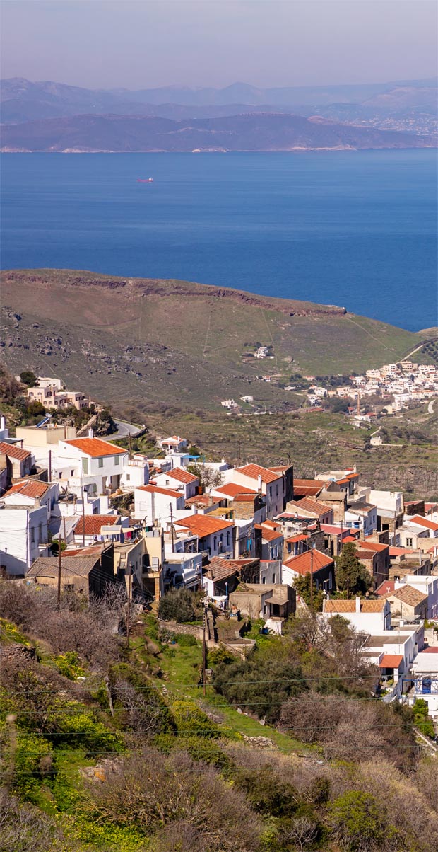 Kea Island in the Aegean