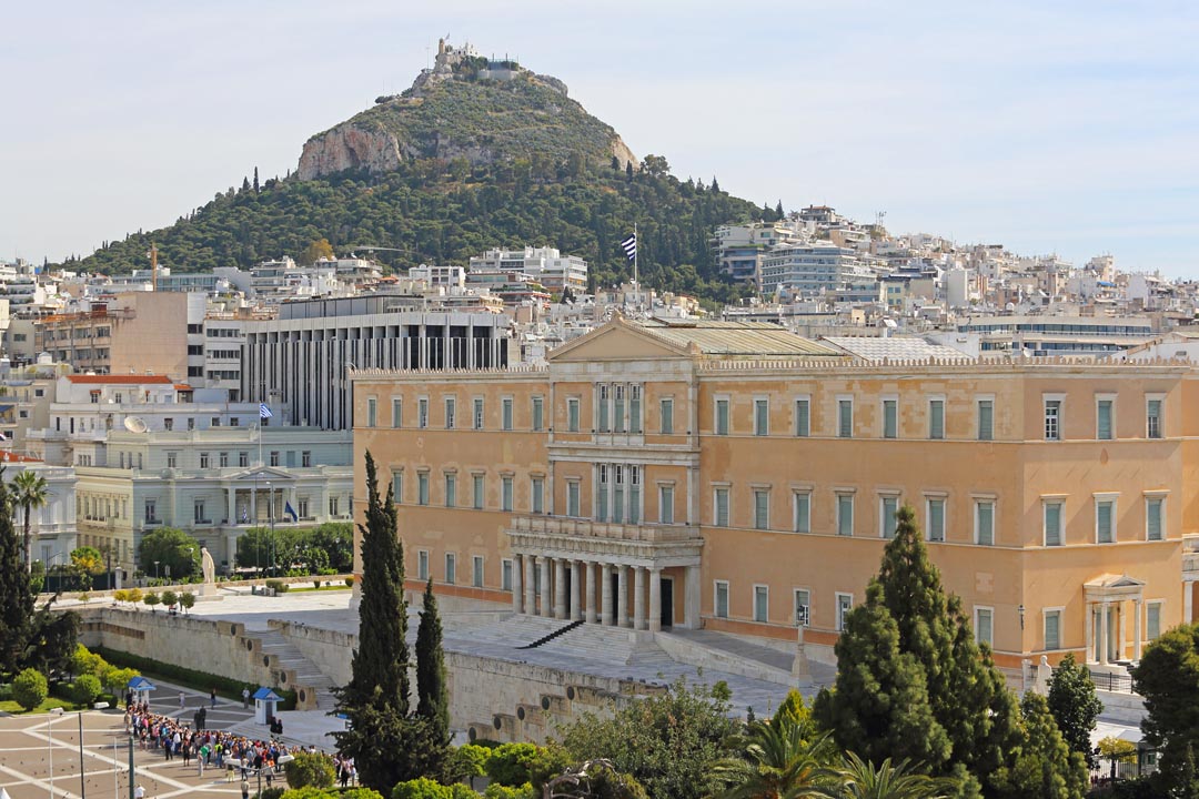 Syntagma and Parliament in Athens