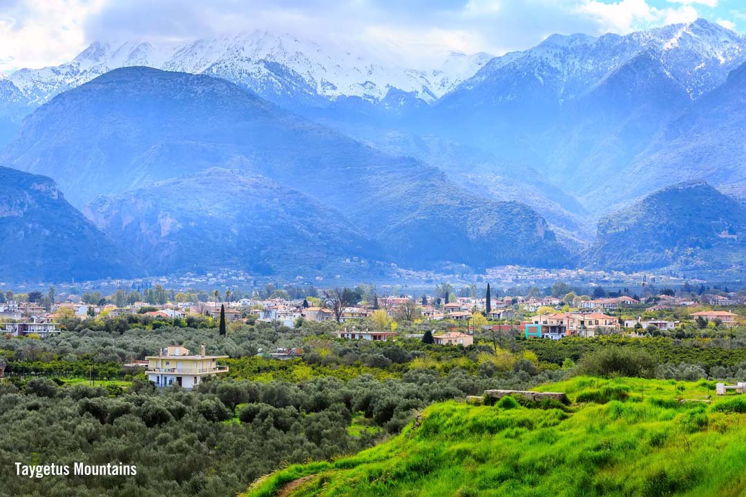 The Taygetus Mountains