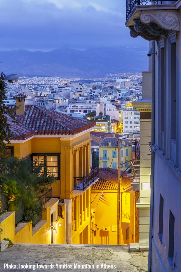 Athens at Dusk