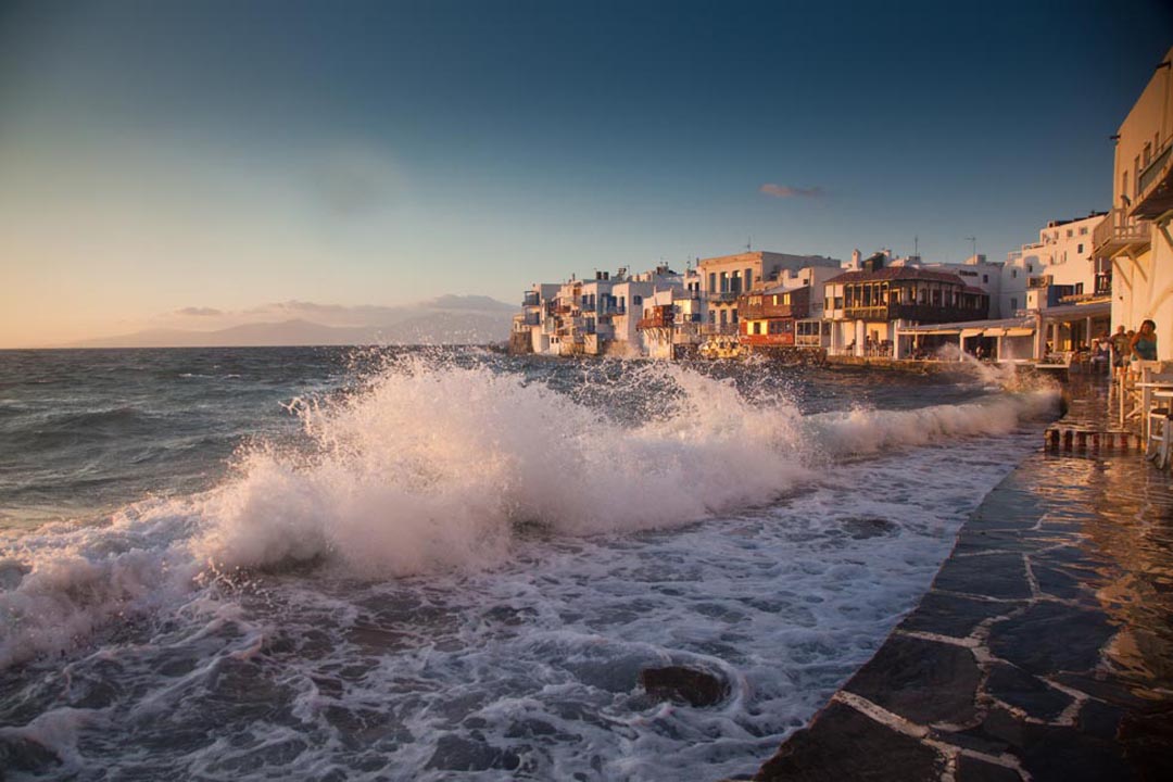 Mykonos Wave Crash Mykonos Wave Crash