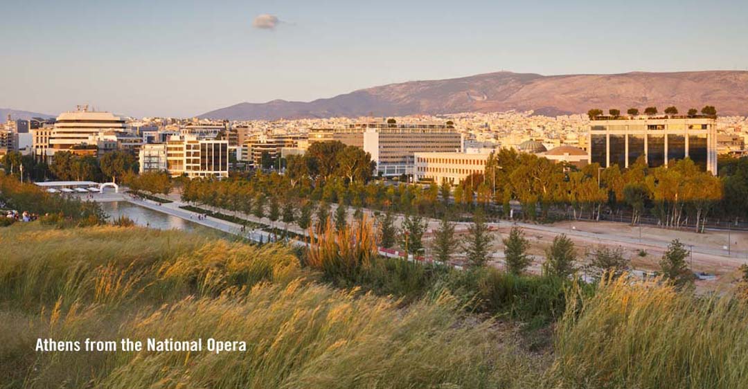 Athens viewed from the National Opera Athens viewed from the National Opera