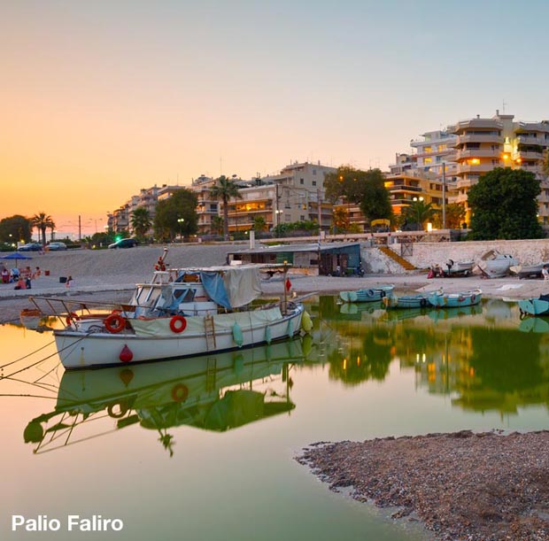 Palio Faliro fishing boats, Greece