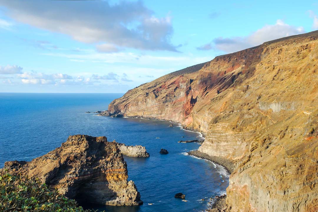 Coastal waters and cliffs of Greece