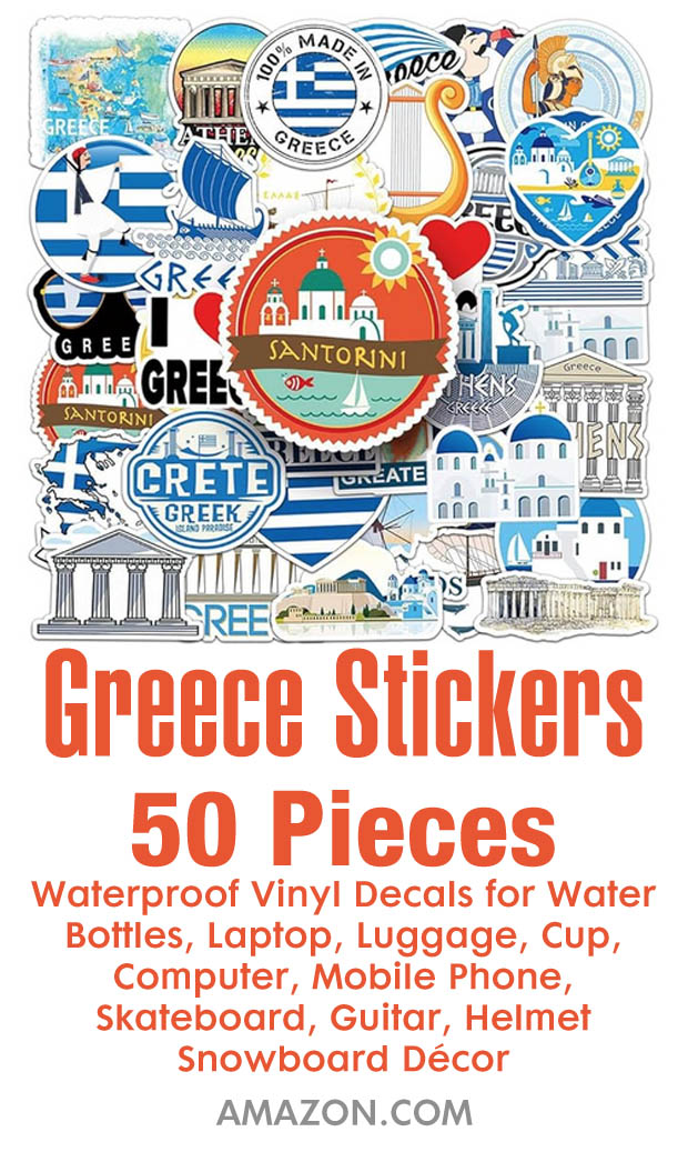 Greece Vinyl Stickers