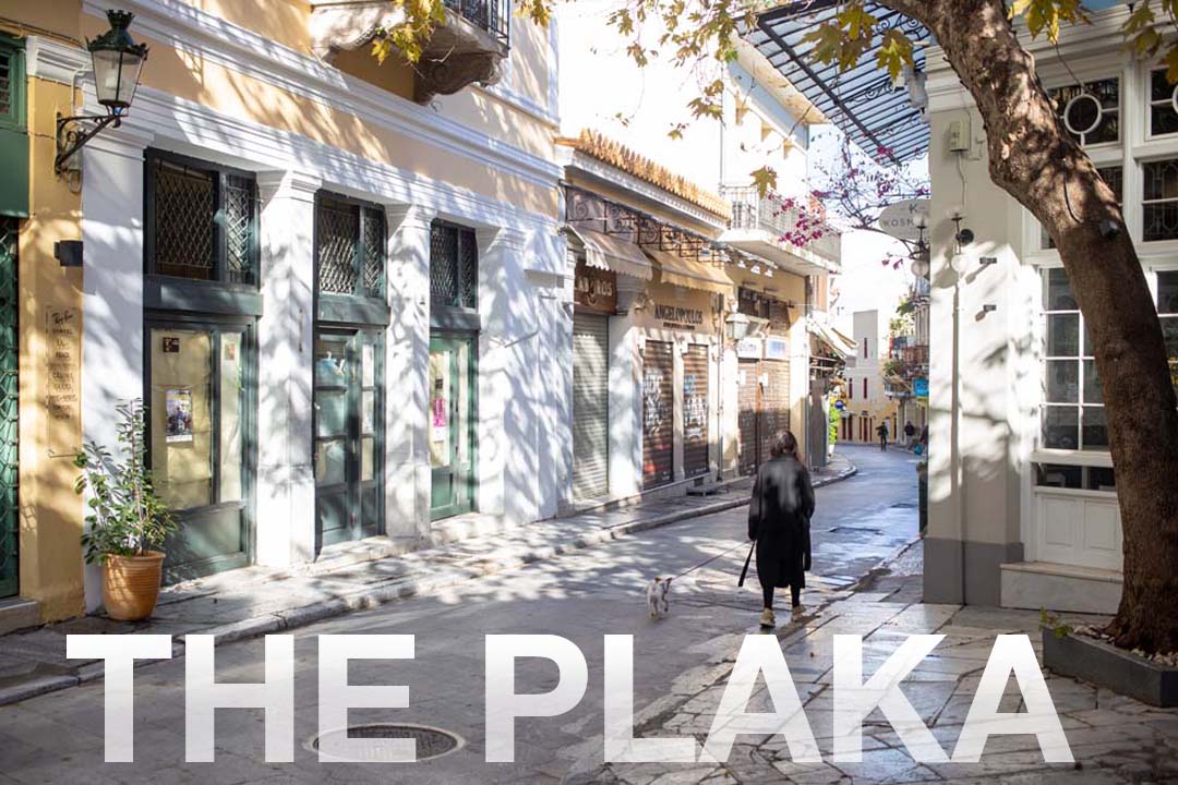 Plaka in Athens Greece